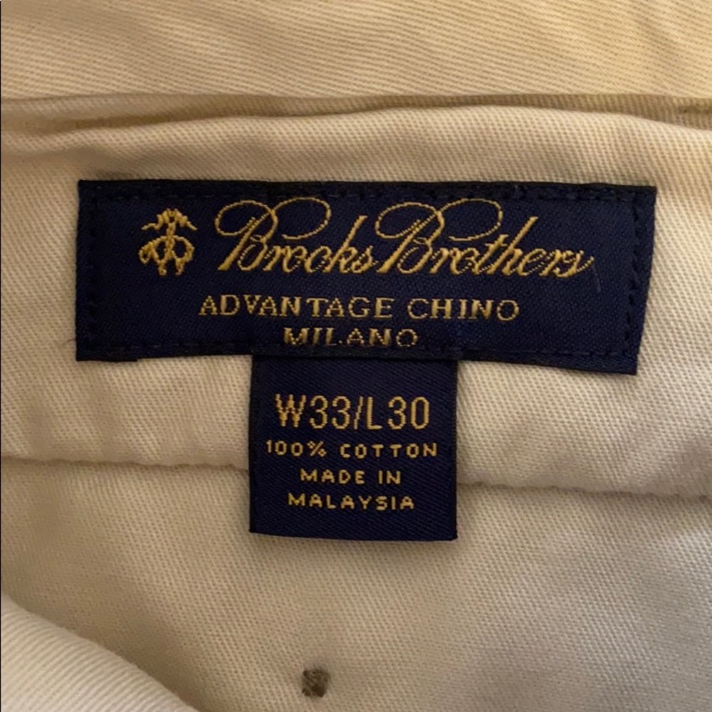 Brooks brothers khaki pants - Picture 2 of 7